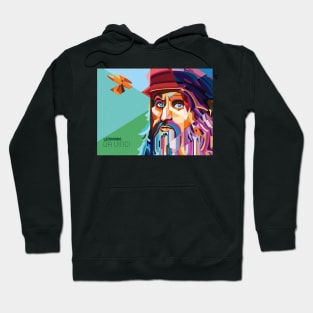 Leonardo DaVinci Pop Art Hoodie